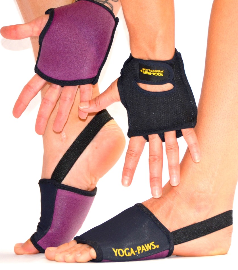 Reviewing Yoga-Paws: Sticky Mat Gloves Bring Yoga or Pilates Practice To Your Fingertips