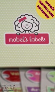 Mabel’s Labels Custom Bin Labels