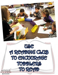 Use a Reading Club to Encourage Toddlers to Read