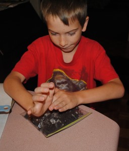Making Almond Bark Candy