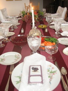 Thanksgiving Table