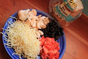 Grilled Cheese Ingredients