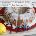 Lemon Blueberry Cinnamon Swirl Bundt Cake Recipe