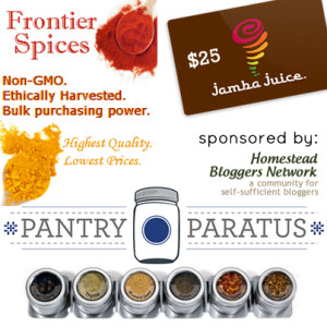 Pantry Paratus Frontier Spices Giveaway