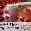 Special effect with spray paint DIY