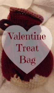 Knitted treat bag