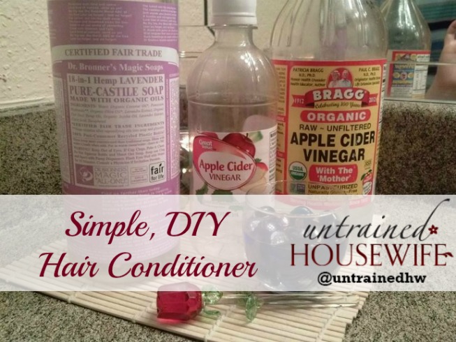 Simple Homemade Hair Conditioner
