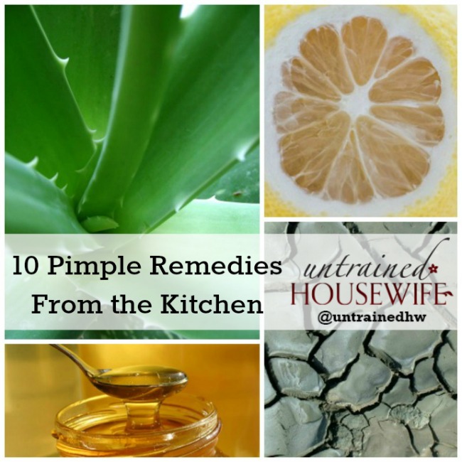 10 Simple Pimple Remedies from the Kitchen