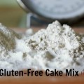Make your own gluten free cake mix