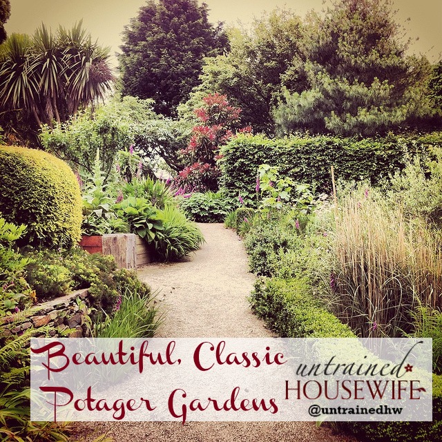 Classic potager gardens combine beauty and efficiency