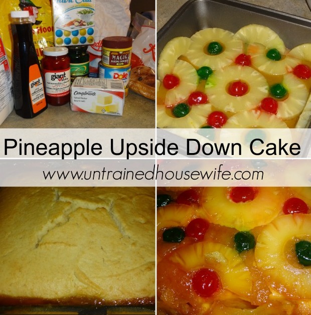 Make a festive pineapple upside down cake. @UntrainedHW