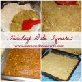 Classic Date Squares for your holiday menu