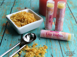 DIY Burts Bees Lip Balm @UntrainedHW #diy #handmade #essentialoils
