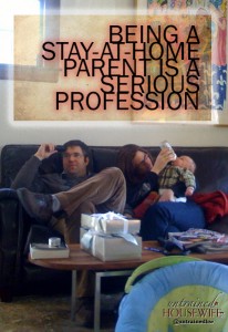 Being a Stay-at-Home Parent is a Serious Profession