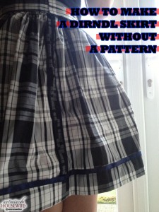 How to Make a Dirndl Skirt Without a Pattern