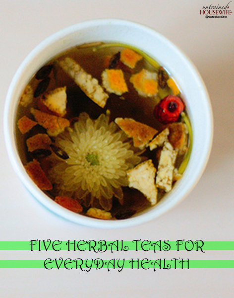 Five Herbal Teas for Everyday Health