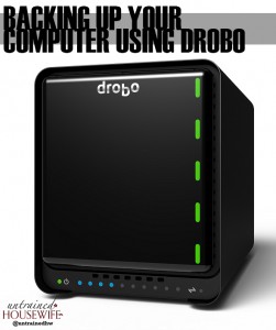 Backing up Your Computer -Drobo Giveaway