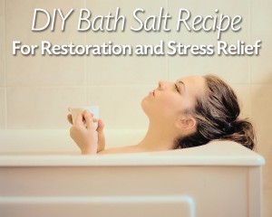Bath Salts DIY for Homemade Relaxing Baths