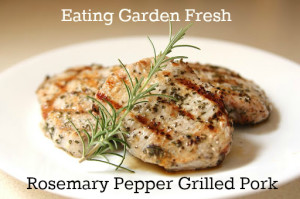 Rosemary and Pepper Grilled Pork