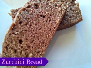 Delicious Zucchini Bread for Garden Fresh Produce
