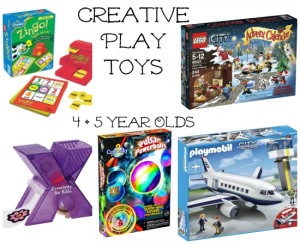 Creative Play Toys for 4 and 5 year olds