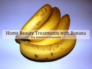 Bananas for Natural Beauty Treatments