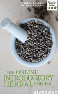 Giveaway and Discount for the Herbal Academy Online Introductory Herbal Course