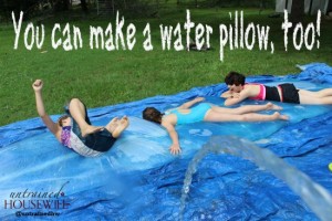 Make Your Own Water Pillow