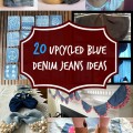 20 Upcycled Blue Denim Jeans Ideas