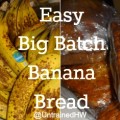 Buy up batches of overripe bananas and make this easy banana bread in your stand mixer.