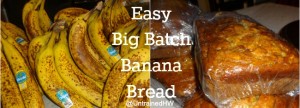 Buy up batches of overripe bananas and make this easy banana bread in your stand mixer.